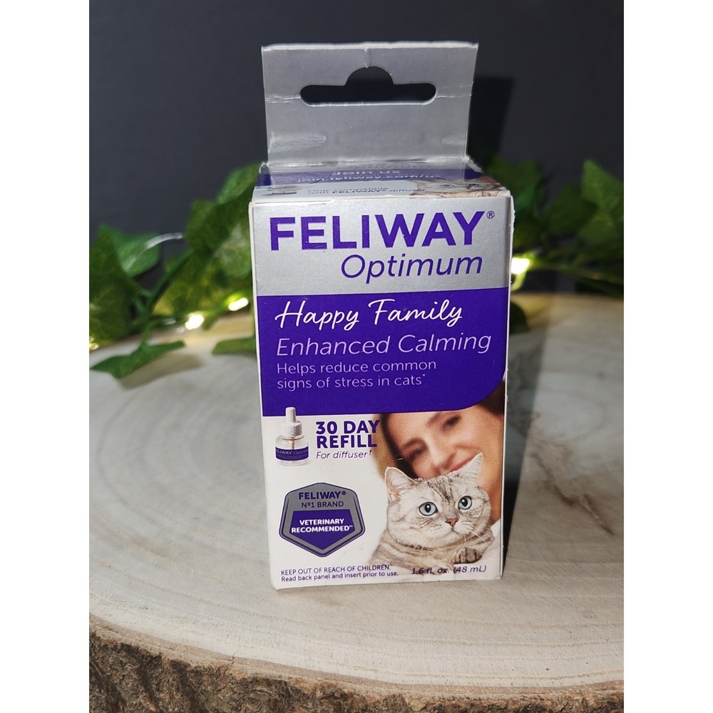Feliway Optimum Diffuser Refill for Cats, 48 ml./ 1.6 Oz  Exp 09/2028